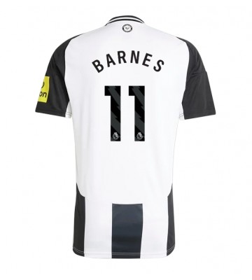 Newcastle United Harvey Barnes #11 Primera Equipación 2024-25 Manga Corta